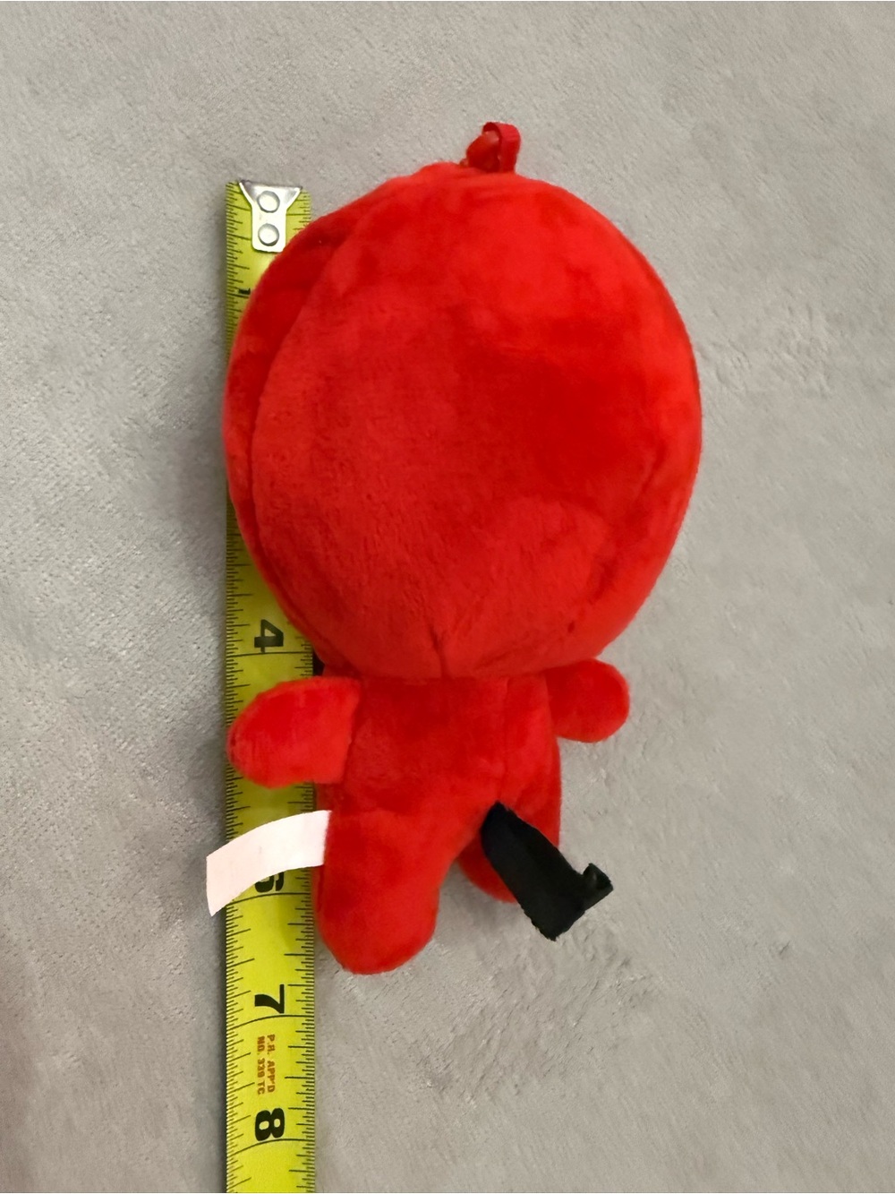 Squid Game Red Guard Plush Keychain Doll Toy Red Hooded Figure Netflix Series - Picture 5 of 5
